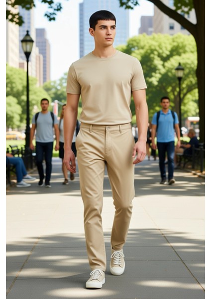 Erkek Gabardin Chino Pantolon Regular Fit Fonksiyonel Dayanıklı Kaliteli Konforlu Estetik Şık fiyatları