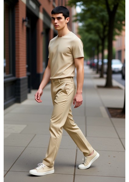 Erkek Gabardin Chino Pantolon Regular Fit Fonksiyonel Dayanıklı Kaliteli Konforlu Estetik Şık modelleri