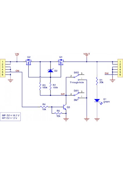 Mosfet'li Yüksek Güçlü Sürgü Anahtar Devresi - PL-2815