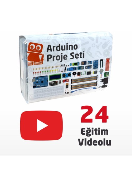 Arduino Uyumlu Proje Seti Uno Rev3 (Klon) (E-Kitap Hediyeli ve Videolu) fırsatları