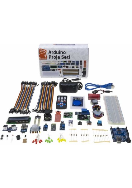Arduino Uyumlu Proje Seti Uno Rev3 (Klon) (E-Kitap Hediyeli ve Videolu)