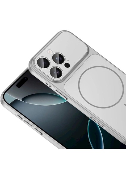 Iphone Uyumlu Lens Koruyuculu Sert AG Glass Pc Magsafe Destekli Kılıf modelleri