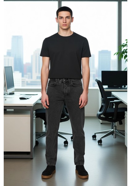 Erkek Relaxed Fit Açık Denim Pantolon Fonksiyonel Dayanıklı Kaliteli Konforlu Estetik Spor modelleri