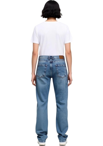 Erkek Bol Kesim Denim Pantolon Normal Bel Fonksiyonel Dayanıklı Kaliteli Konforlu Estetik Şık indirimleri