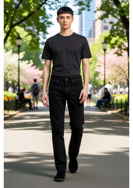 Erkek Bol Kesim Denim Pantolon Normal Bel Fonksiyonel Dayanıklı Kaliteli Konforlu Estetik Şık modelleri