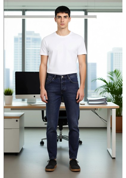 Erkek Cool & Comfort Denim Pantolon Boyfriend Kesim Fonksiyonel Dayanıklı Kaliteli Estetik modelleri