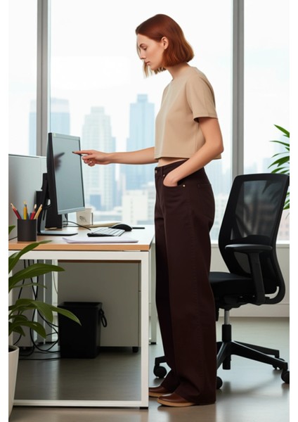 Kadın Düşük Bel Bol Kesim Jean Pantolon Fonksiyonel Dayanıklı Kaliteli Konforlu Estetik Şık modelleri