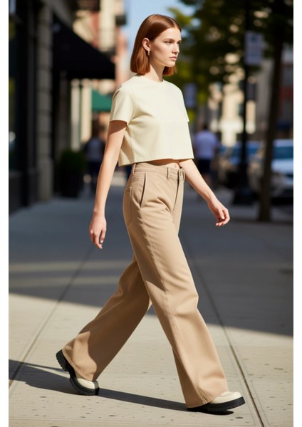 Kadın Culotte Jean Pantolon Normal Bel Fonksiyonel Dayanıklı Kaliteli Konforlu Estetik Şık modelleri