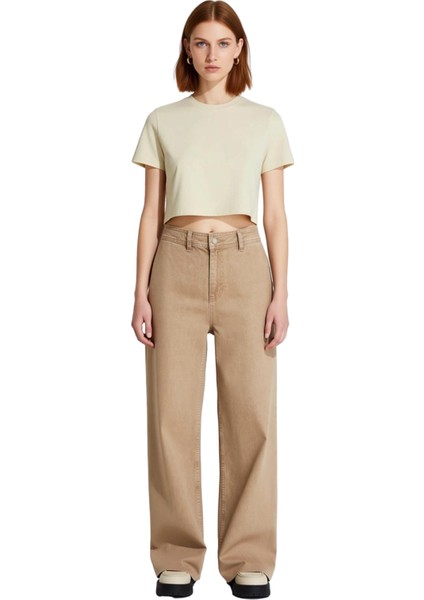 Kadın Culotte Jean Pantolon Normal Bel Fonksiyonel Dayanıklı Kaliteli Konforlu Estetik Şık fırsatları