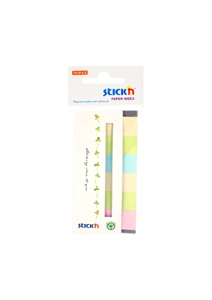 Stıckn 50x20mm 6 Renk 180yp Ayraç (İndex) Doğa Rengi 21597 modelleri