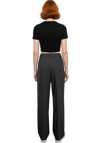 Kadın Straight Fit Dokuma Kumaş Pantolon Fonksiyonel Dayanıklı Kaliteli Konforlu Estetik Şık indirimleri