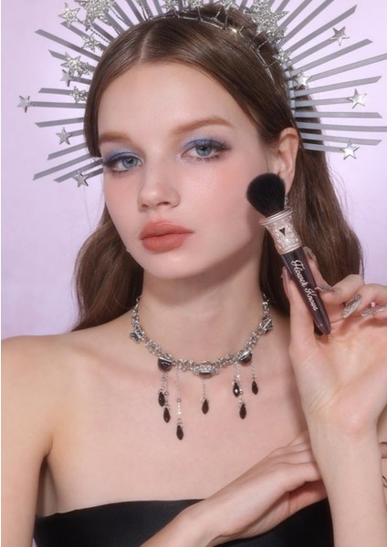 Obsidyen Allık Fırçası, Lüks Sentetik & Merino Karışımı modelleri