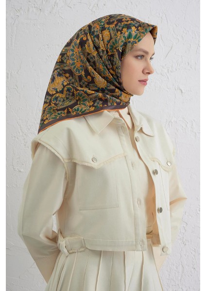 Twill Ipek Eşarp -2025/2026 -94162D 04