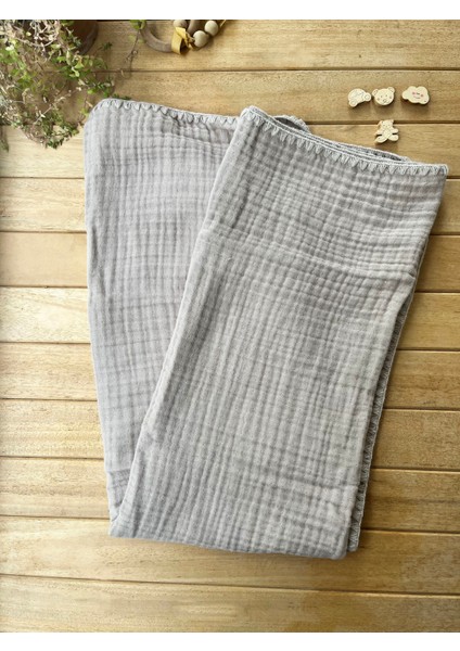 Bebekevi 100X100CM Organik 4 Katlı Bej Renk Müslin Battaniye %100 Pamuk Müslin fiyatları