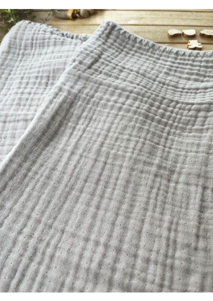 Bebekevi 100X100CM Organik 4 Katlı Bej Renk Müslin Battaniye %100 Pamuk Müslin modelleri