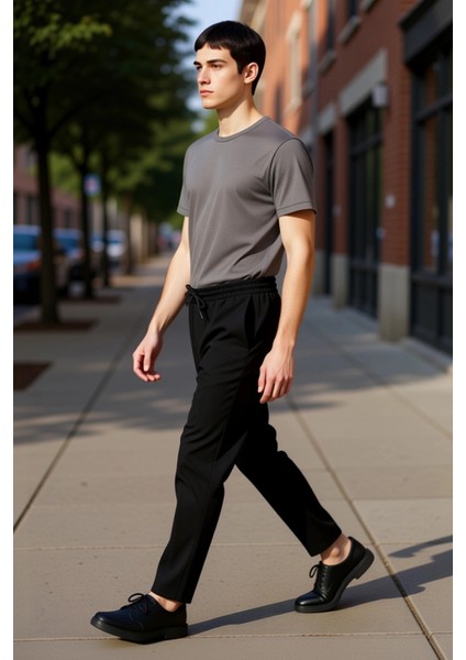 Erkek Düz Kesim Kışlık Pantolon Fonksiyonel Dayanıklı Kaliteli Konforlu Estetik Premium Şık