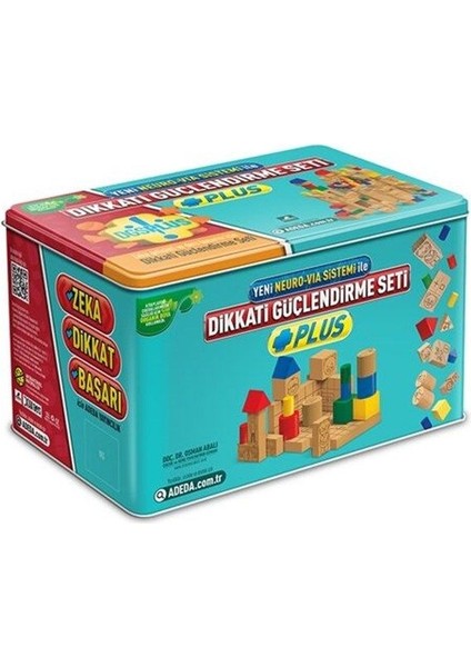 Dikkati Güçlendirme Seti Plus 4 Yaş Kutu