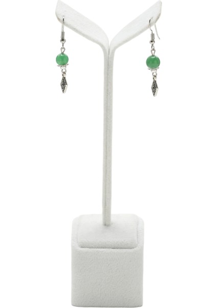 Aventurin Doğaltaş Kolye ve Küpe