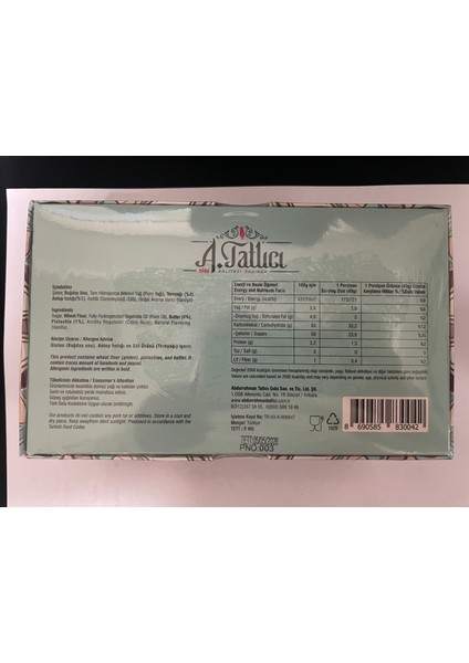 Pişmaniye Abdurrahman Tatlıcı 400 gr 1 Adet fiyatları