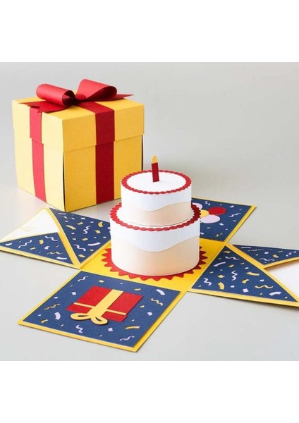 Doğum Günü Pastası Patlama Kutusu