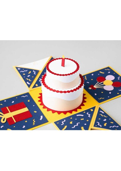 Doğum Günü Pastası Patlama Kutusu fiyatları