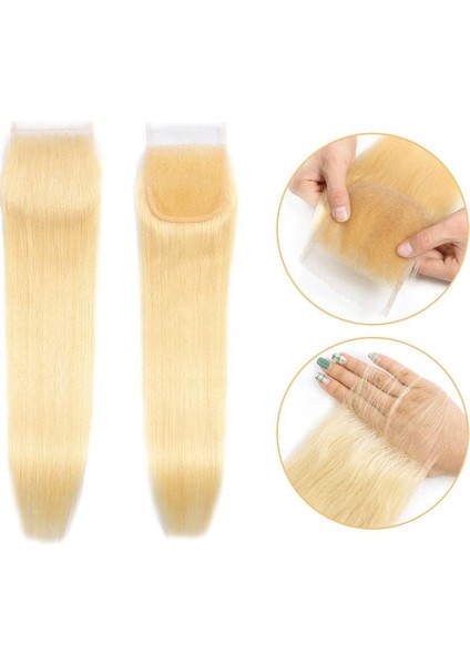 Peruk Tepesi Platin Renk (Closure) 14INCH