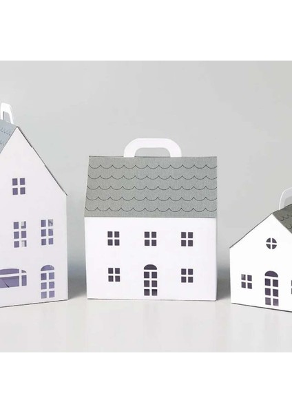 3'lü Modern Ev Hediye Kutusu