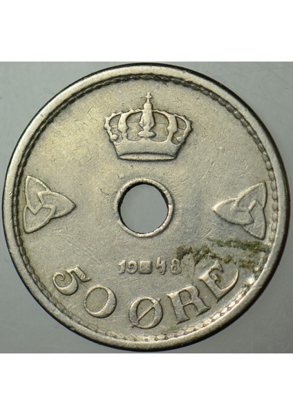 Norveç 50 Öre 1948. fiyatları