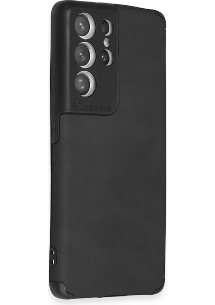 Samsung Galaxy S21 Ultra Kılıf Loop Deri Silikon - Siyah fiyatları