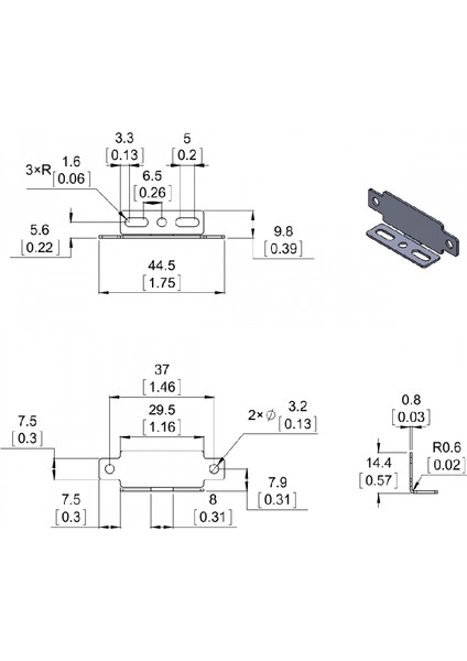 Sharp Kızılötesi Sensör Tutucu (Paralel) - PL-2678 modelleri