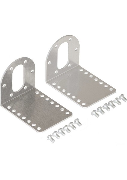 Aluminyum L Tipi 37D Motor Tutucu (Ikili) - PL-1084