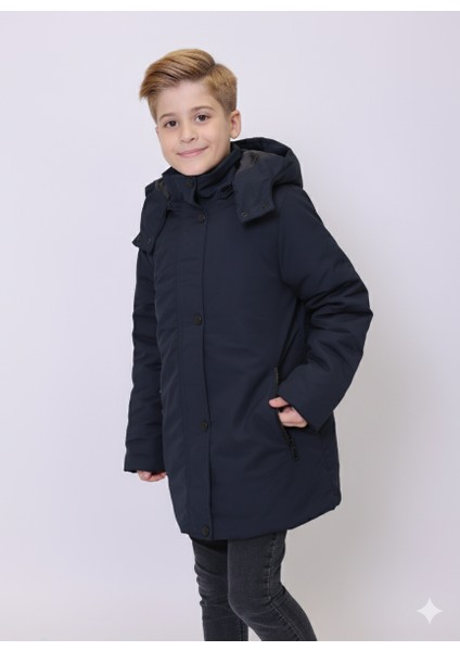 Can Çocuk Mont Kapüşonlu Erkek Çocuk Parka modelleri
