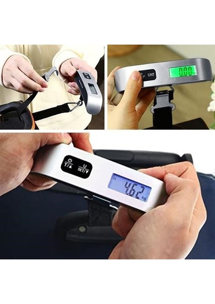 ® Dijital Ekranlı Valiz Kilo Ölçücü Hassas Valiz Tartısı indirimleri