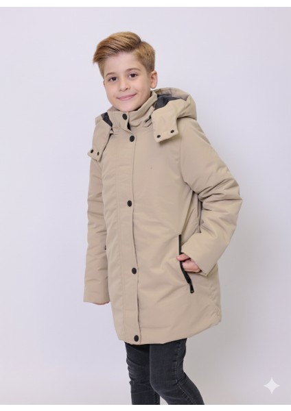 Can Çocuk Mont Kapüşonlu Erkek Çocuk Parka modelleri