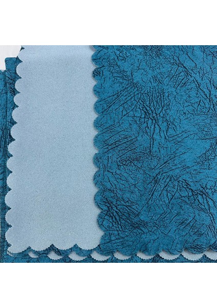 Kaymaz Tabanlı Lüks Kadife Koltuk Kanepe Çekyat Örtüsü - Konforlu Petrol Damar Desenli 170x210 Cm fırsatları