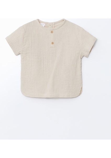 Yeni Sezon Müslin Erkek Bebek Tişört ve Şort 2'li fırsatları