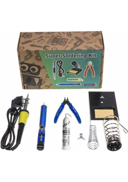 Lehim Seti - Havya Seti (Kalem Havya ve Sehpası, Lehim Teli ve Sehpası, Yan Keski) modelleri