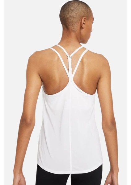 Dri-Fit Training One Elastika Women's Tank Top Kadın Spor Atlet Beyaz fiyatları