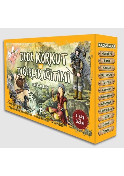 Dede Korkut Ile Değerler Eğitimi Seti (5 Kitap)