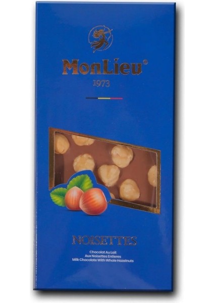 1973 Milk Chocolate With Whole Hazelnuts 100G – Bütün Fındıklı Sütlü Çikolata