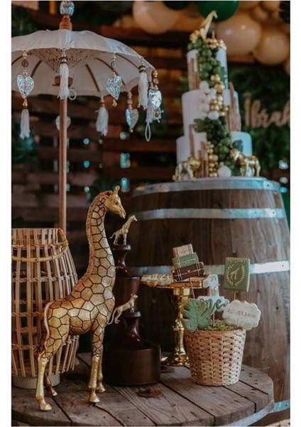 Dekoratif Bali Şemsiyesi 80 cm Krem modelleri