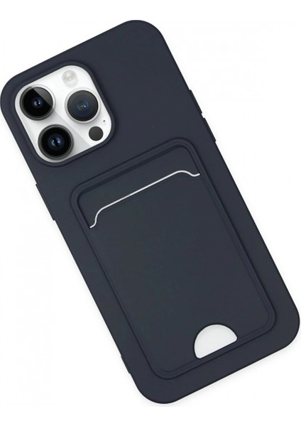 Ieg iPhone 14 Pro Kılıf Kelvin Kartvizitli Silikon - Lacivert fiyatları