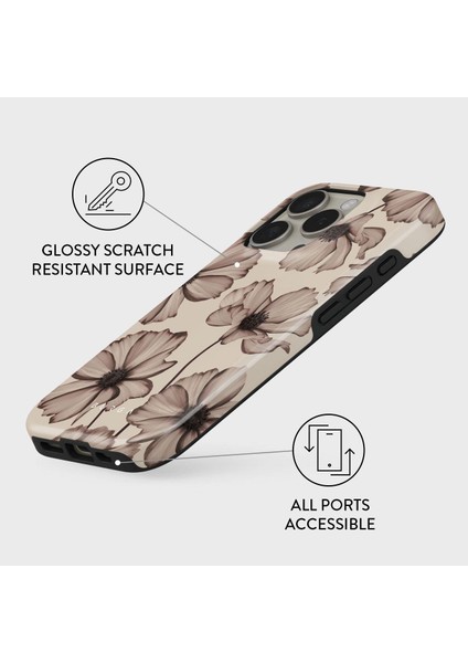 Iphone Uyumlu BURGA Çift Tabanlı Dayanıklı Barely Yours Desenli Kılıf modelleri