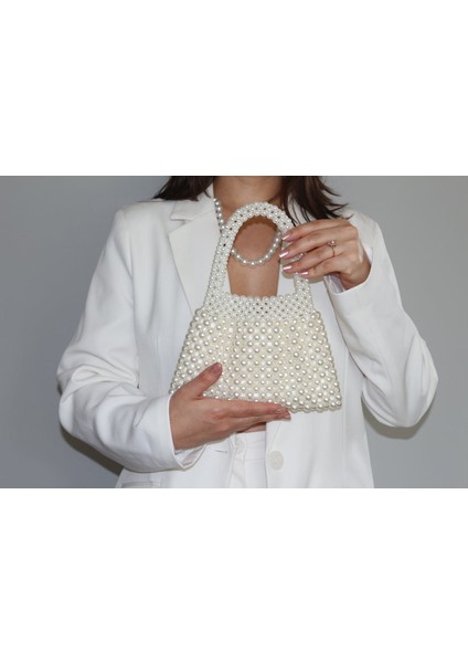 Büzgülü Inci Çanta