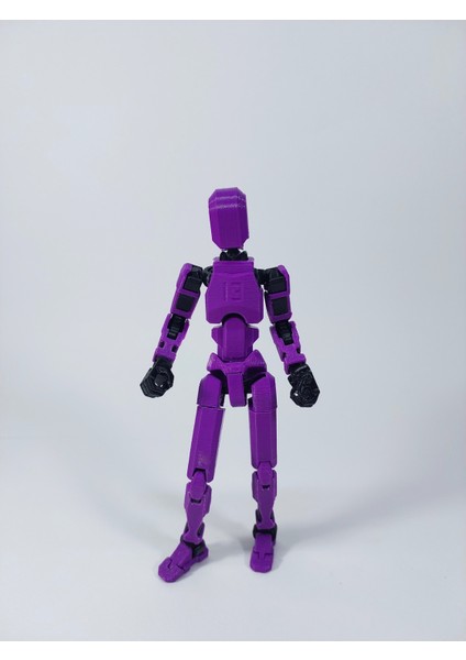 Dummy Oynar Eklemli 15 cm Aksiyon Oyuncağı Mor Siyah 3 Çift El & Aksesuar fiyatları