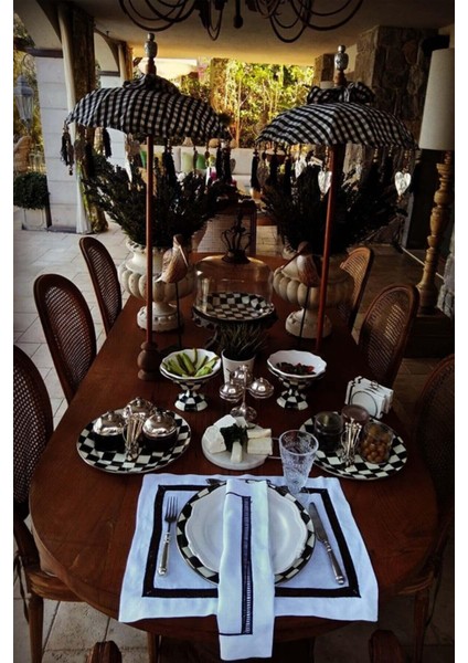 Ahşap Ayaklı Dekoratif Bali Şemsiyesi 80 Cm- Yeşil modelleri