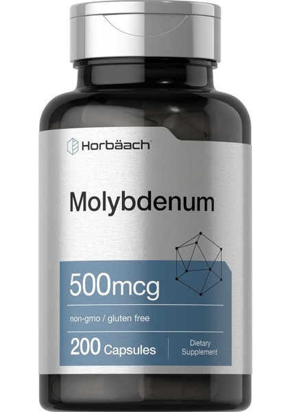 Molybdenum Amino Acid Chelate 500MCG 200 Caps