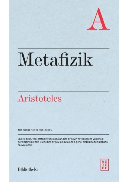 Metafizik