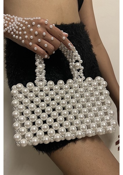 Büyük Incili Orta Boy El Çantası