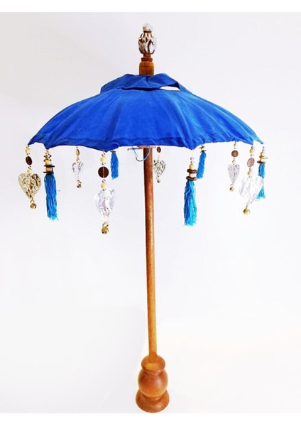 Okçu Dekoratif Bali Şemsiyesi 90 cm Mavi DVKS2020100